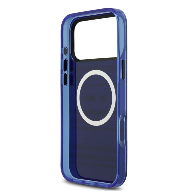BMW MagSafe Transparent IML Case With Metal Buttons & Line Designs-iPhone 17 Pro Max