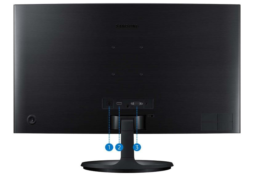 Samsung S3 S24C360EAM 24" VA 75Hz 4ms (GTG) FHD Essential 1800R Curved Monitor With AMD FreeSync