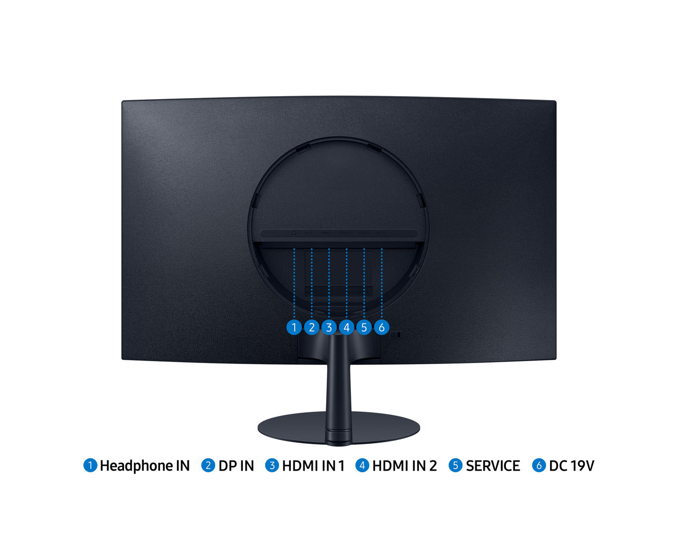 Samsung 32" Curved Monitor with 1000R curvature