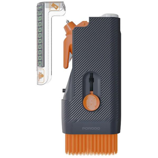 Porodo Lifestyle Vehicle Emergency Safety Kit - Black