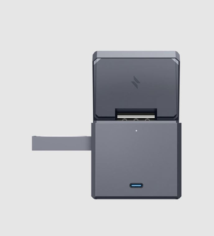Anker 3-in-1 Cube with MagSafe Wireless Charger Gray