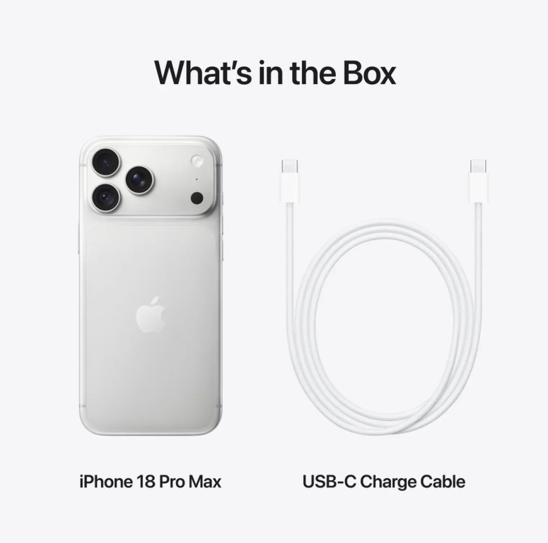 iPhone 18 Pro Max 2TB Silver