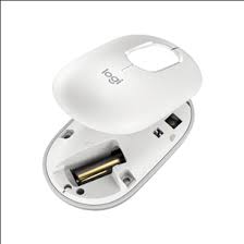 Logitech POP Mouse with emoji - OFF-White