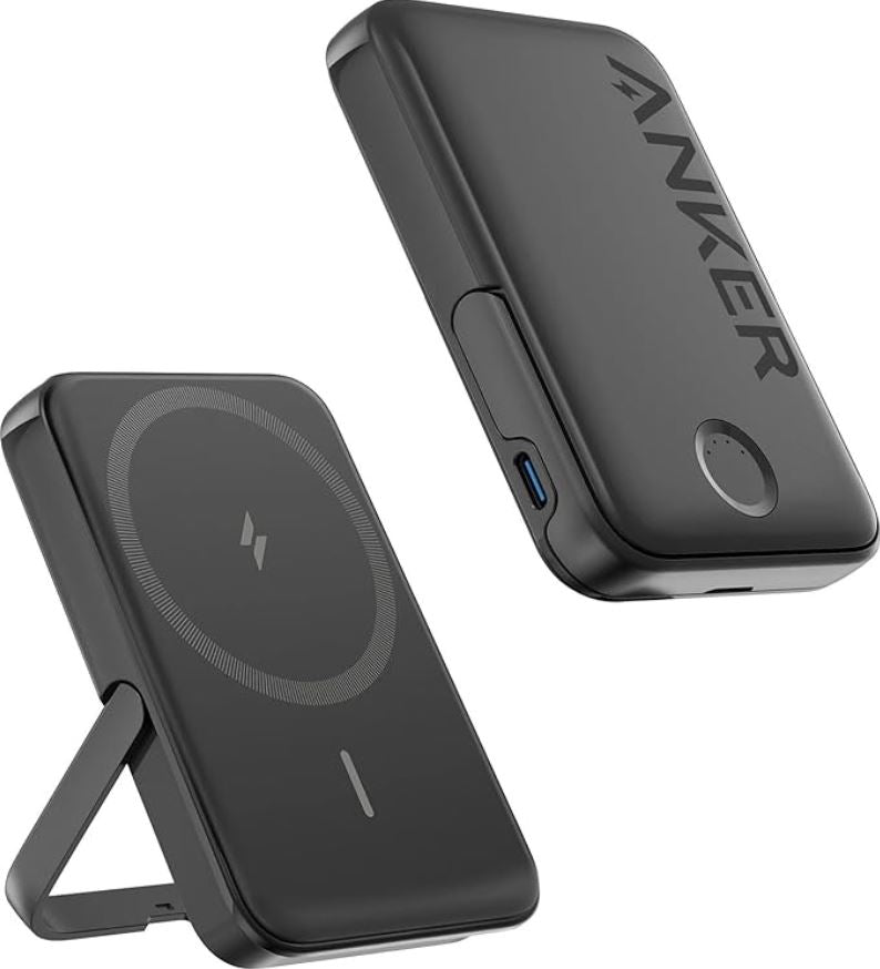 Anker MagGo Magnetic Wireless Charging 5,000 mAh Power Bank, 2-pack