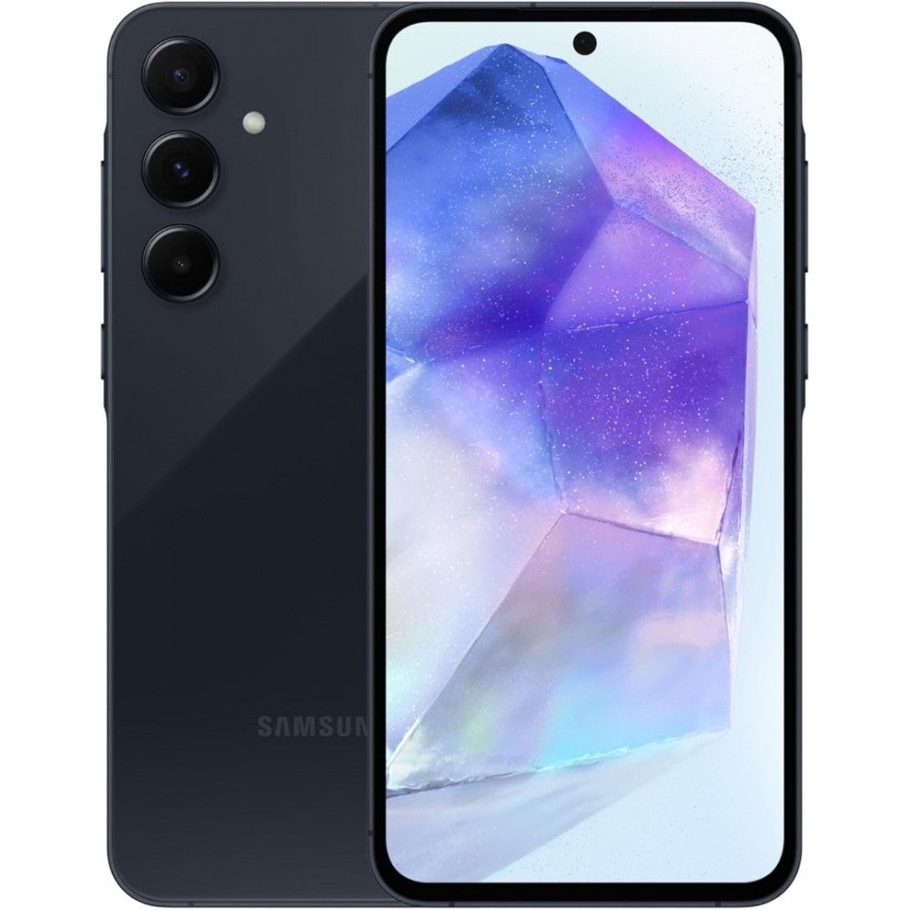 Samsung Galaxy A55 - 128GB, Awesome Navy - 6.6-Inch Super AMOLED