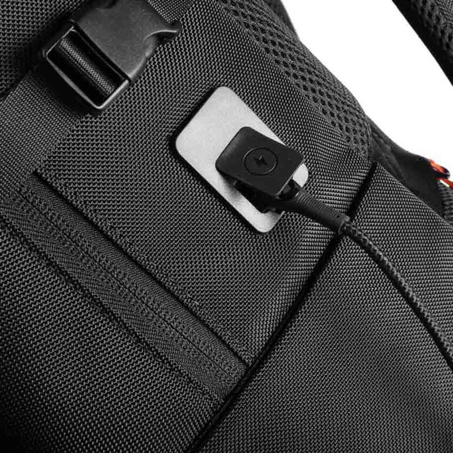 Porodo Gaming Water-Resistant PU Laptop Backpack With USB-C Port and PS5 Compartment