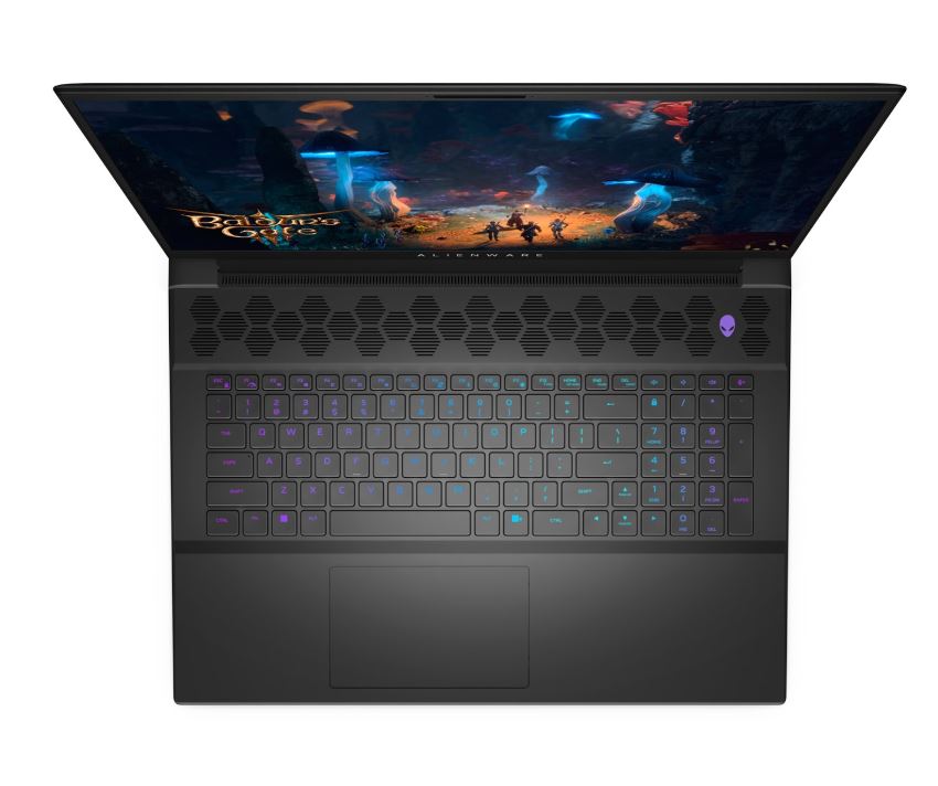 Dell Alienware M18 R2 Gaming Laptop, 14th Gen. Intel Core i9-14900HX Processor, 64GB DDR5 RAM, 2TB NVMe SSD, RTX 4090 16GB VGA, 18" QHD+ (2560 x 1600) 165Hz Display, AlienFX RGB backlit Keyboard, Wi-Fi 7+BT 5.4, Windows 11 Home - Dark Metallic Moon