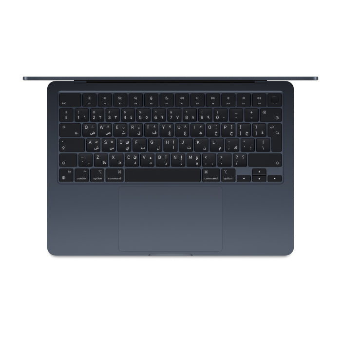 Apple MacBook Air 13-inch M2 chip 8-core CPU 10-core GPU, 8GB, 512GB SSD - (English/Arabic) Midnight