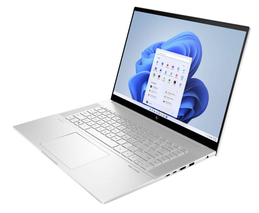HP ENVY (16-H1053DX) Intel Core i7-13700H، ذاكرة وصول عشوائي (RAM) سعة 16 جيجابايت، محرك أقراص صلبة سعة 1 تيرابايت، بطاقة رسومات GeForce RTX 4060 سعة 8 جيجابايت، شاشة لمس WQXGA IPS 120 هرتز، مقاس 16 بوصة (ويندوز 11) - فضي