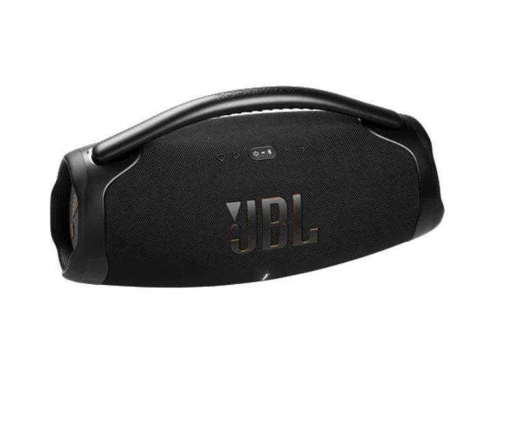 JBL Boombox 3 Wi-Fi Portable Speaker, JBLBB3WIFIBLKUK - Black