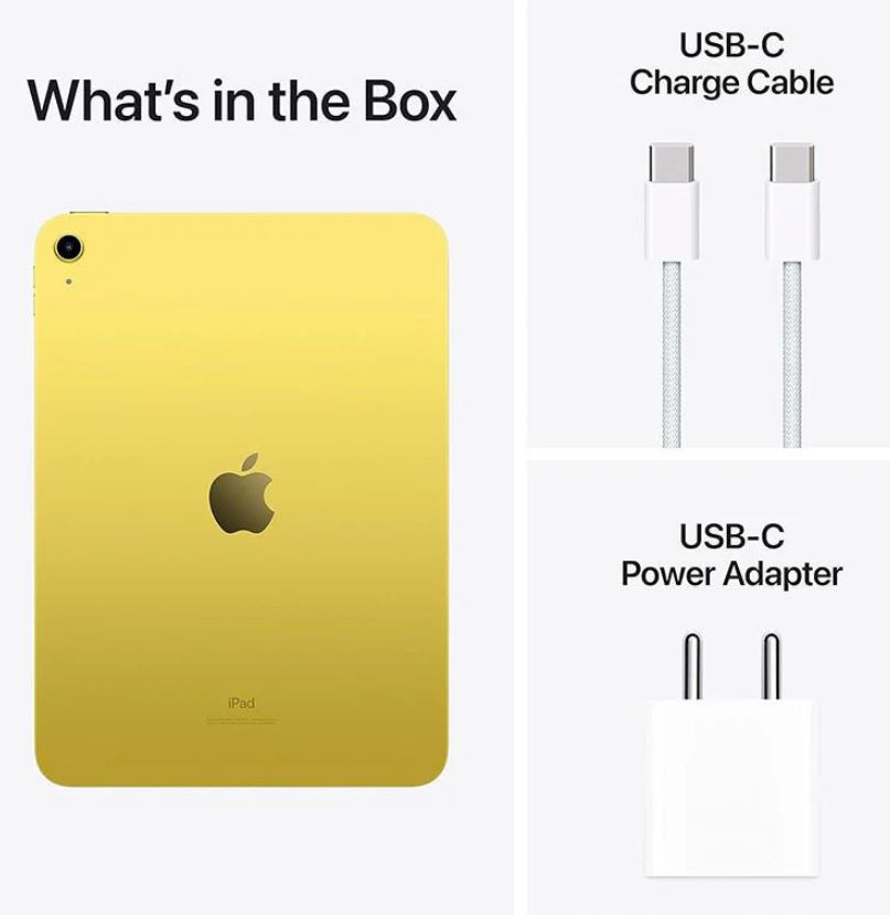 Apple iPad 11th Gen - A16 -11-inch - 128GB - WiFi - Yellow