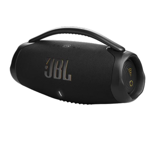 JBL Boombox 3 Wi-Fi Portable Speaker, JBLBB3WIFIBLKUK - Black