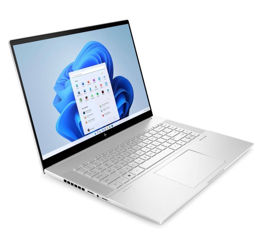 HP ENVY (16-H1053DX) Intel Core i7-13700H، ذاكرة وصول عشوائي (RAM) سعة 16 جيجابايت، محرك أقراص صلبة سعة 1 تيرابايت، بطاقة رسومات GeForce RTX 4060 سعة 8 جيجابايت، شاشة لمس WQXGA IPS 120 هرتز، مقاس 16 بوصة (ويندوز 11) - فضي