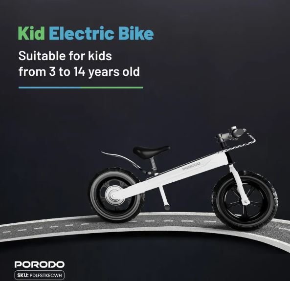 Porodo Lifestyle JoyCruiser Kids Electric Bike