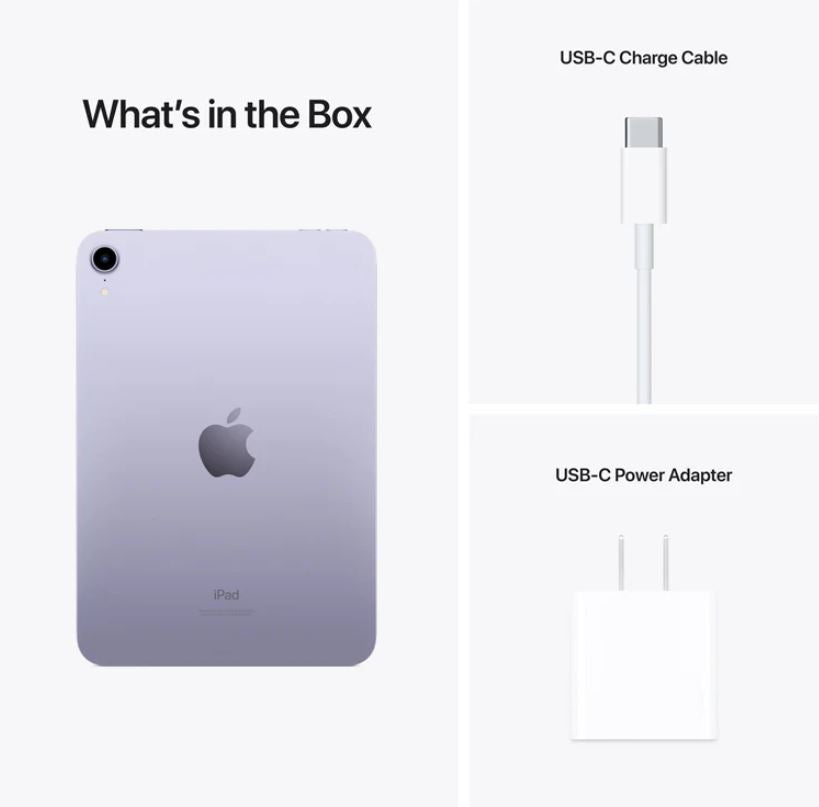 ابل ايباد ميني (الجيل السادس) واي فاي 64 جيجابايت - بنفسجي