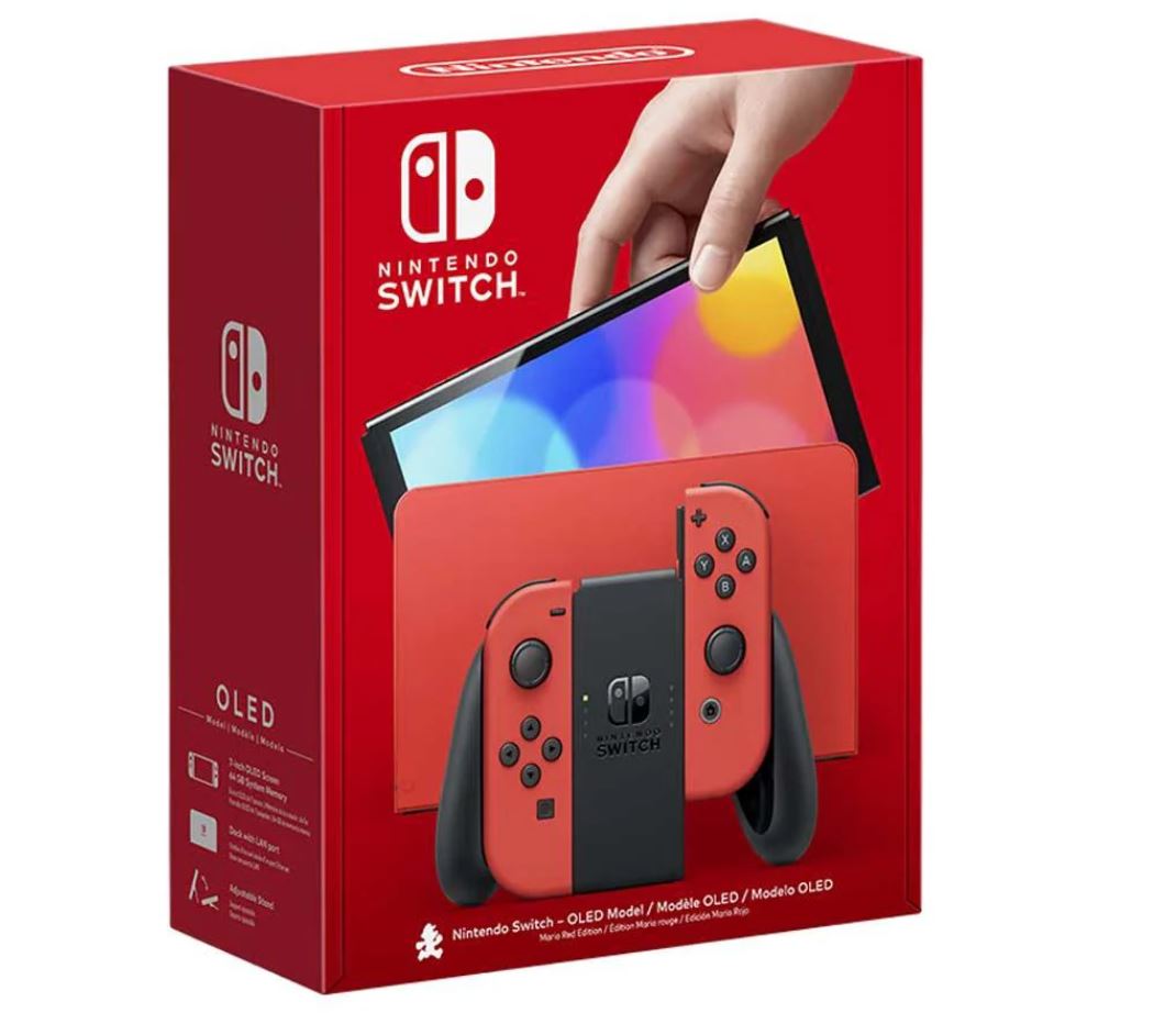 Nintendo Switch OLED - Mario Red Edition
