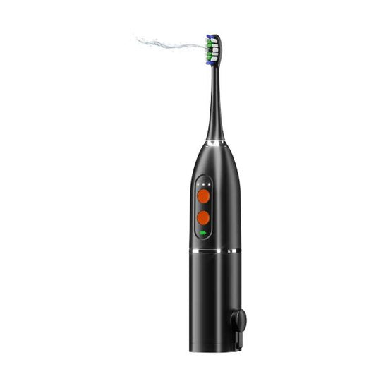 Porodo Lifestyle Water Floss & Sonic Electric Toothbrush-BLACK