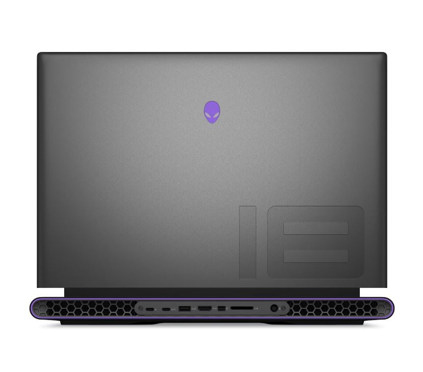 Dell Alienware M18 R2 Gaming Laptop, 14th Gen. Intel Core i9-14900HX Processor, 64GB DDR5 RAM, 2TB NVMe SSD, RTX 4090 16GB VGA, 18" QHD+ (2560 x 1600) 165Hz Display, AlienFX RGB backlit Keyboard, Wi-Fi 7+BT 5.4, Windows 11 Home - Dark Metallic Moon