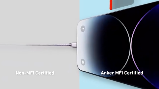 Anker Powerline II Lightning to USB-A Cable (3ft/0.9m) White