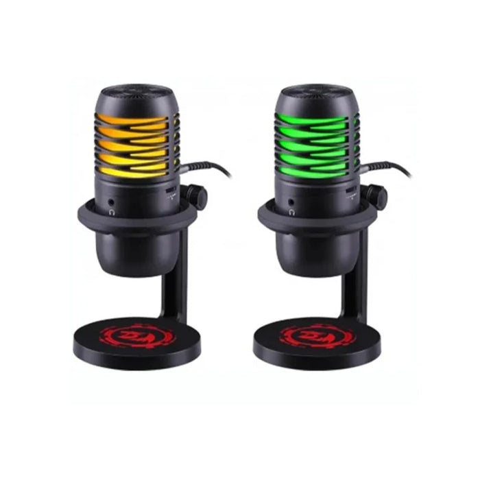 Redragon Nebula GM211 Cardioid 6 Color Mode USB Wired Gaming Microphone - Black