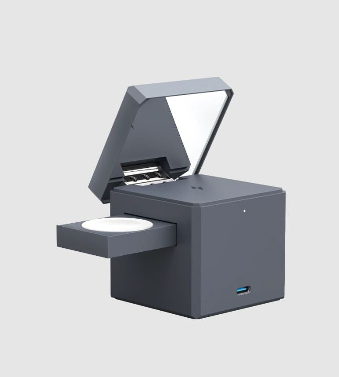 Anker 3-in-1 Cube with MagSafe Wireless Charger Gray