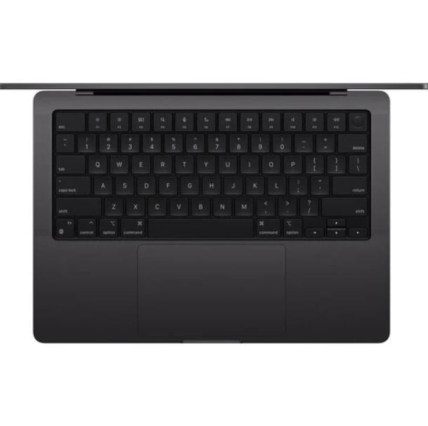 14-inch M4 Chip 10-Core CPU 10-Core GPU 16GB RAM 512GB SSD Magic Keyboard with Touch ID (Arabic / English) - Space Black