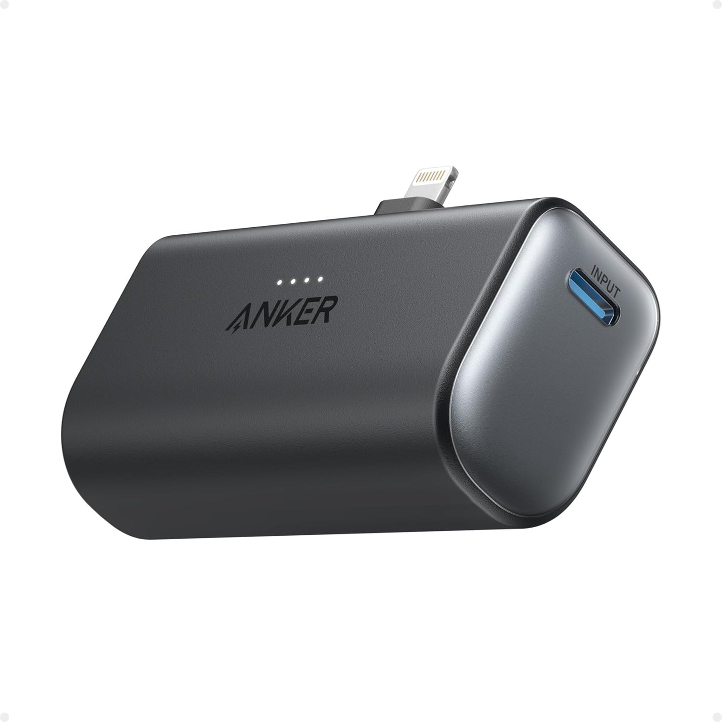 Anker Nano Power Bank (12W, Built-In Lightning Connector)