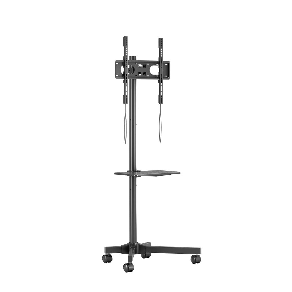 Porodo Mobile TV Stand Dynamic Swivel & Tilt Adjustable Height
