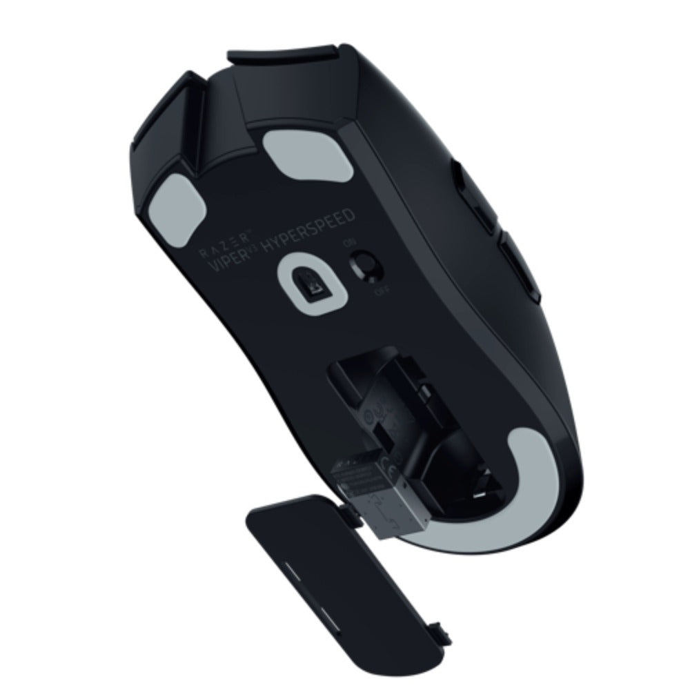 ماوس الألعاب اللاسلكية Razer Viper V3 Hyper Speed للألعاب الإلكترونية بدقة 30,000 نقطة في البوصة - أسود