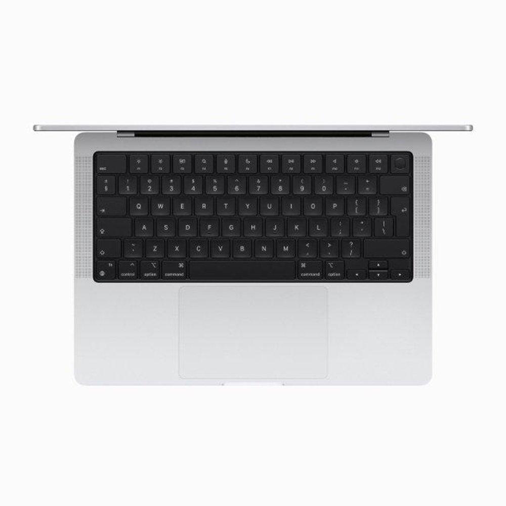 ابل ماك بوك برو 14 بوصة M4 Chip 10-Core CPU 10-Core GPU 10-Core RAM 16GB SSD 512GB Magic Keyboard with Touch ID (عربي / انجليزي) - فضي