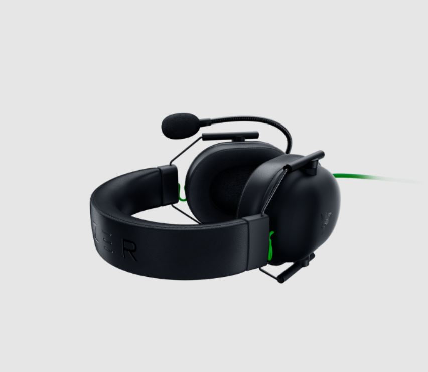 سماعة رأس سلكية للألعاب Razer BlackShark V2 X Esports بصوت محيطي 7.1 - لأجهزة الكمبيوتر الشخصية، وPS4، وXbox One، وSwitch، والأجهزة المحمولة - إصدار أسود