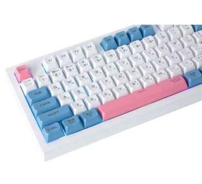 Twisted Minds Spectrum Pro Series 75% Compact Size 87 keys Wireless Membrane Keyboard - (English / Arabic) Layout