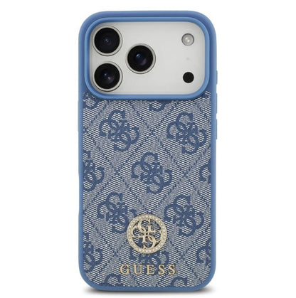 Guess MagSafe 4G PU Leather Case With Classc & Strass Logo-iPhone 17 Pro Max