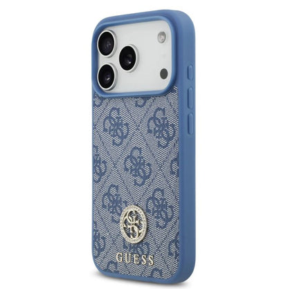 Guess MagSafe 4G PU Leather Case With Classc & Strass Logo-iPhone 17 Pro Max