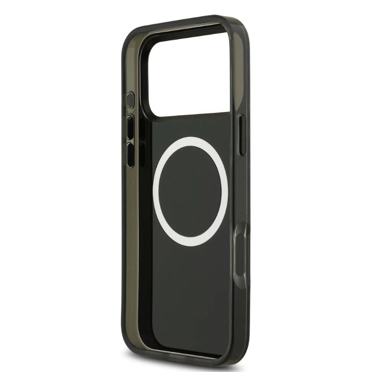 BMW MagSafe Transparent IML Case With Metal Buttons & Line Designs-iPhone 17 Pro Max