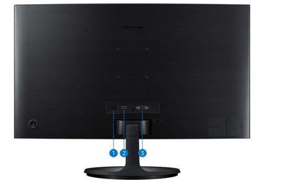 Samsung S3 S24C360EAM 24" VA 75Hz 4ms (GTG) FHD Essential 1800R Curved Monitor With AMD FreeSync