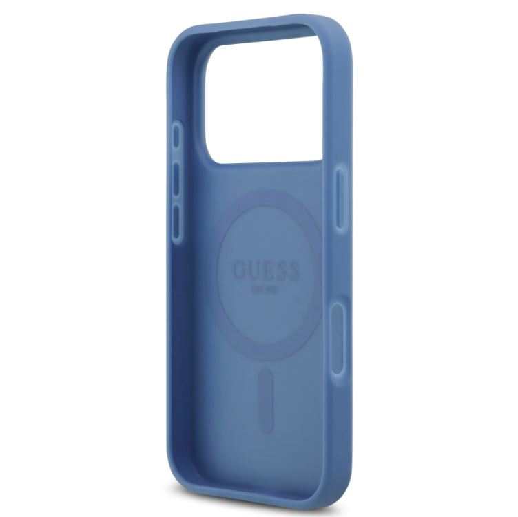 Guess MagSafe 4G PU Leather Case With Classc & Strass Logo-iPhone 17 Pro Max
