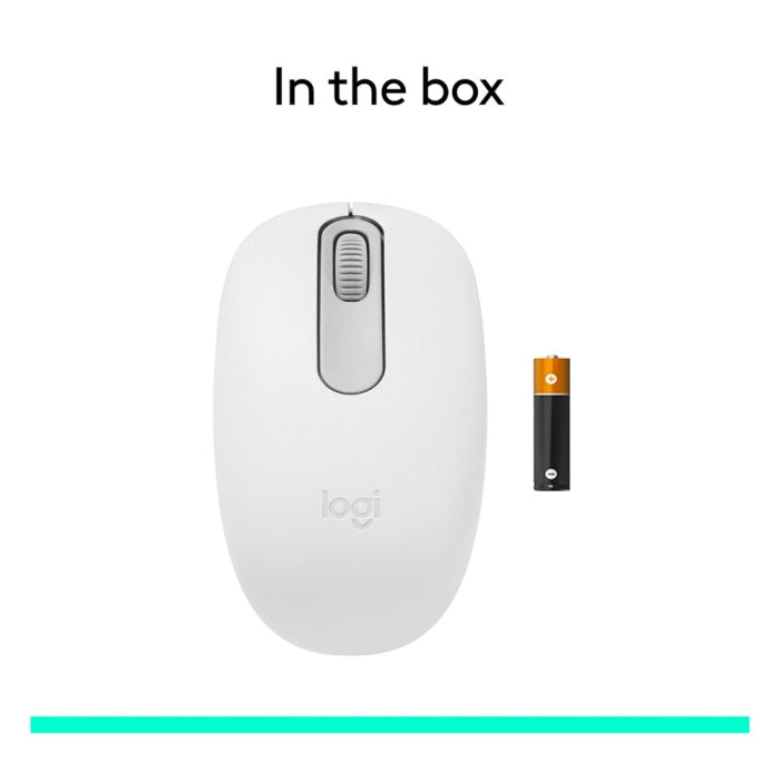 Logitech M196 Bluetooth Mouse - Off White
