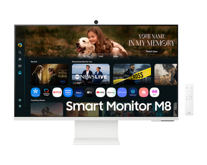 Samsung 32" Smart Monitor M8 M80F 4K Samsung Vision AI