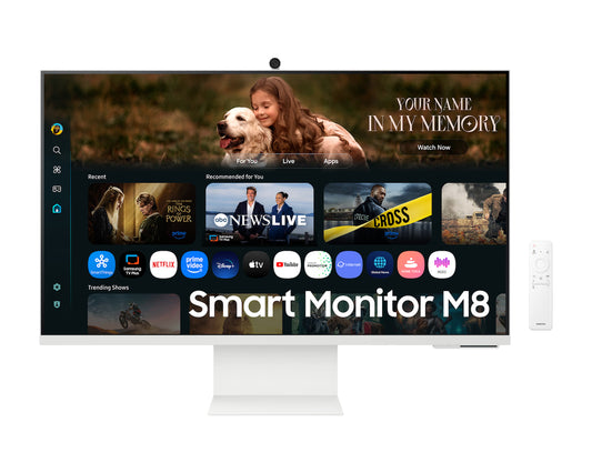 Samsung 32" Smart Monitor M8 M80F 4K Samsung Vision AI