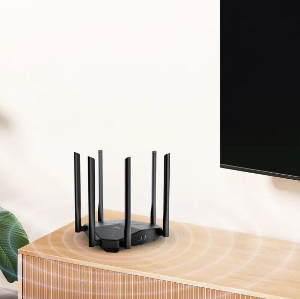 Porodo Dual Band Portable Wi-Fi Router - Black