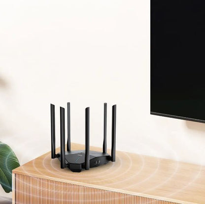 Porodo Dual Band Portable Wi-Fi Router - Black