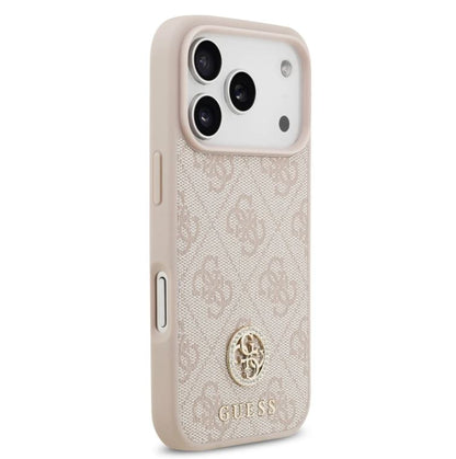 Guess MagSafe 4G PU Leather Case With Classc & Strass Logo-iPhone 17 Pro Max