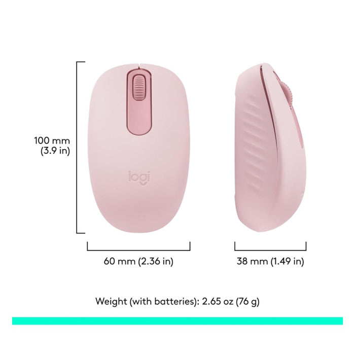 Logitech M196 Bluetooth Mouse - Rose