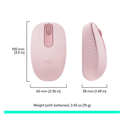 Logitech M196 Bluetooth Mouse - Rose