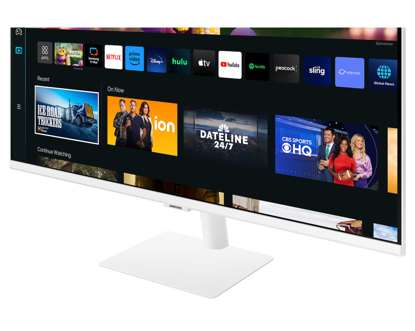 Samsung 27" White Smart Monitor M5