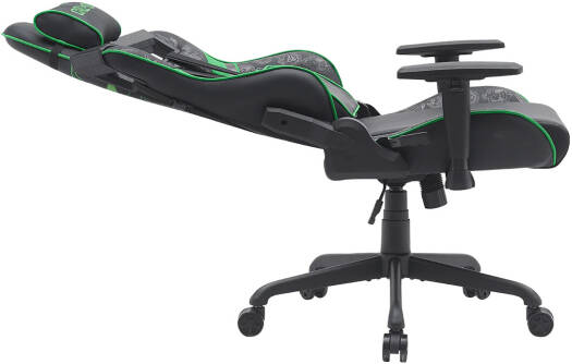 Call Of Duty (COD) Gaming Chair With Adjustable 4D Armrest & Metal Base - Green/Black