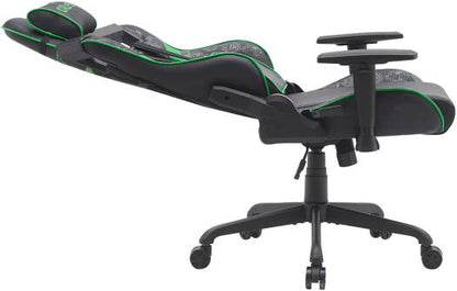 Call Of Duty (COD) Gaming Chair With Adjustable 4D Armrest & Metal Base - Green/Black