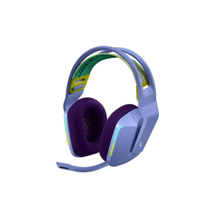 Logitech G733 LIGHTSPEED Wireless RGB Gaming Headset - Lilac