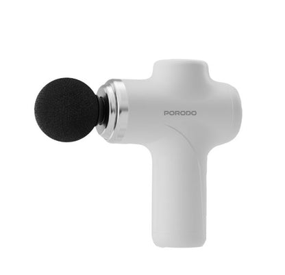 Porodo Lifestyle Precision  Handheld Massager 4  Interchangeable Head  White